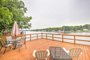 Lakefront Cottage with Deck Near Indiana Beach!